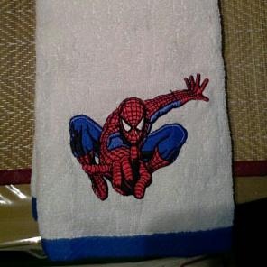 Spider-Man Embroidered Hand Towel