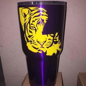 Custom lsu Yeti cup
