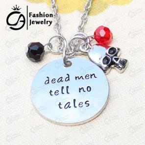 Pirates of the Caribbean unisex necklace
