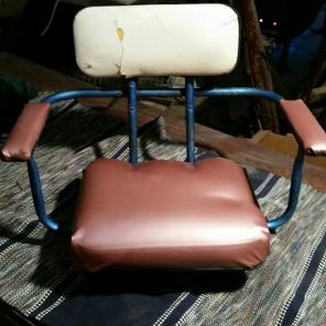 Vintage Folding Rotating Boat Seat