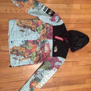 Supreme x The North Face Expedition Map