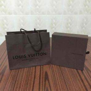 LV shopping bag and box