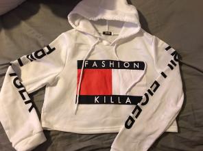 "Trillfigure" Crop Hoodie