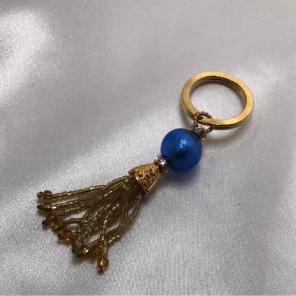 Glass Keychain Made for Neiman Marcus