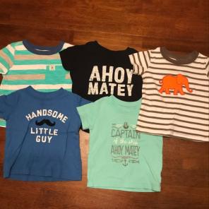 Lot Of Short Sleeved Shirts