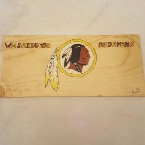 Washington Redskins NFL Handmade Plaque
