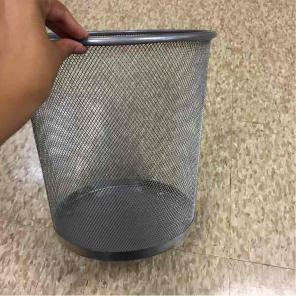 Metal Trash Can