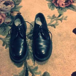 Black dress shoes