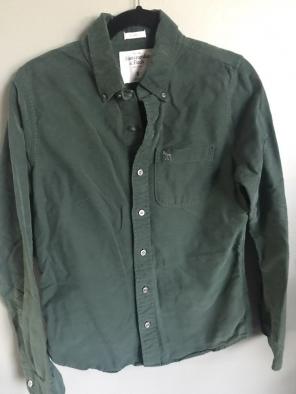 Pine Green Men's Abercrombie Shirt