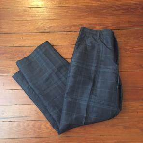 Dunlop gray plaid sz 34w s snow pants