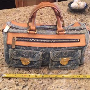 Louis Vuitton Denim Speedy