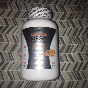 Advanced Omega-3 fish oil 180 softgels