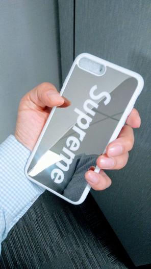 White Supreme case iPhone 6 Plus/6s Plus