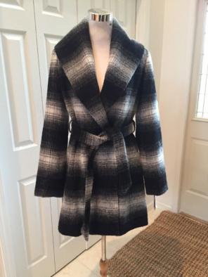 Jessica Simpson plaid jacket