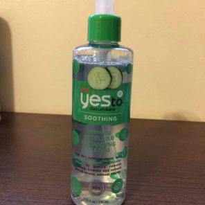 Cucumber cleansing water