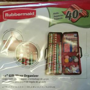 40" Gift Wrap Organizer