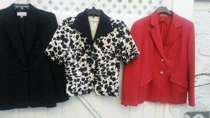 3 Couture Jackets-YSL,MAXMARA,BADGLEYMIS