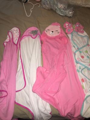 Hooded Baby Bath Towels