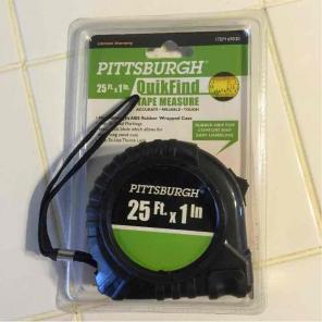 Pittsburg tape measurer
