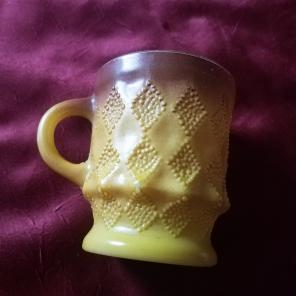 Fire King Kimberly Diamond Pattern Mug