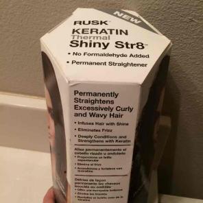 Rusk Keratin Thermal Shiny Str8
