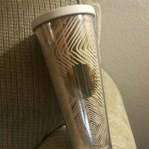 Starbucks Mug gold without straw