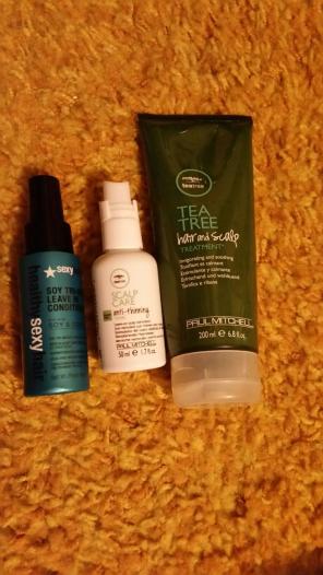 Tea tree and sexy hair products