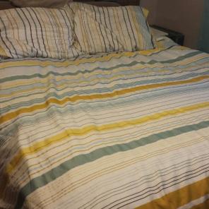 New Ikea striped duvet cover queen/full