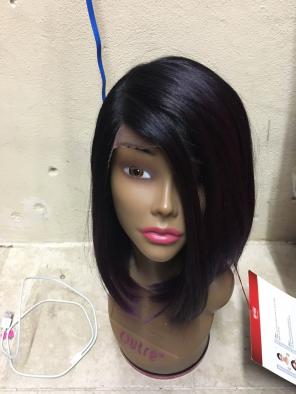 Purple Lace Front Bob