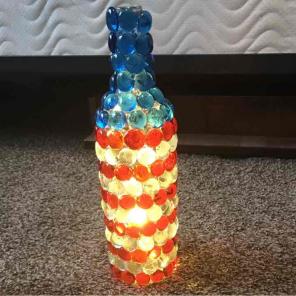 American flag light