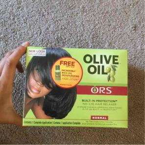 Olive Oil No-Lye Hair Relaxer