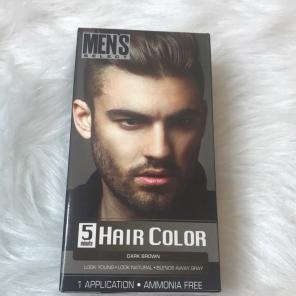 MENs Hair Dye Dark Brown 5 Min