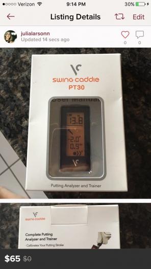 Swing Caddie PT 30 By Voice Caddie
