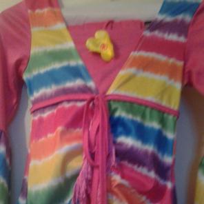 Halloween girl Hippie