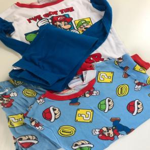 2 Mario bros PJs Kid