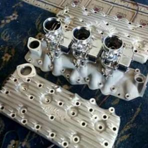 Edelbrock intake and heads and carbs bll