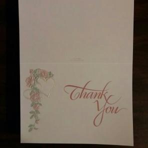 Thank You cards