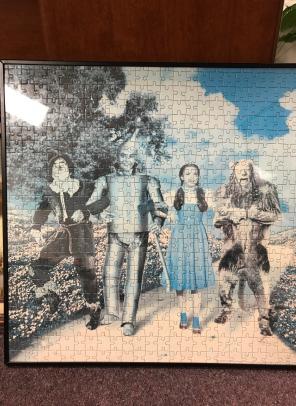 Framed Wizard Of Oz Puzzle