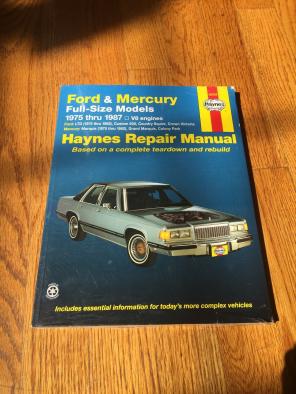 Ford & Mercury 1975-1987 Haynes Repair