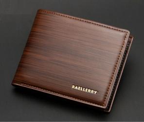 New men's BAELLERRY Leather wallet