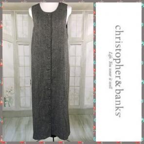 Vintage Christopher Banks Overall Dress