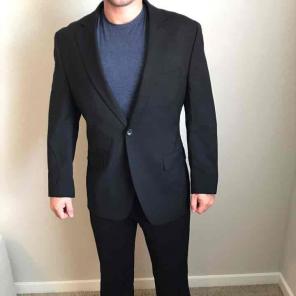 Banana republic black 42 short