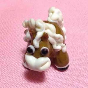 Handmade Lampwork Horse Bead 1 inch