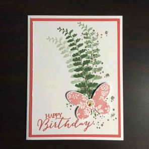 Handmade Birthday Card.