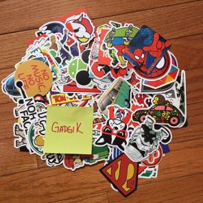 15 Skateboard tumblr decal sticker lot