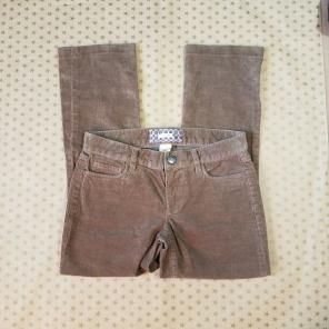 J.CREW womens brown ankle Corduroy sz 26