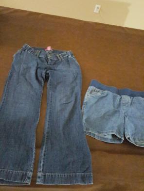 Small maternity bottoms
