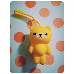 Kawaii Bear Key Storage Keychain