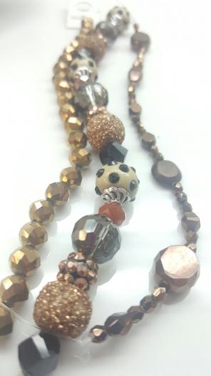 Wild in the dark bead strand set