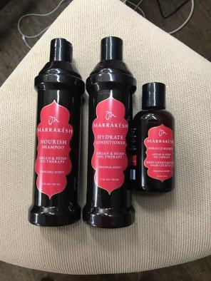 Marrakesh Argan Hemp Shampoo + Condt